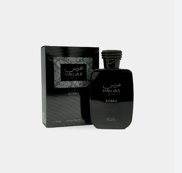 Hawas Kobra By Rasasi for Men Eau De Perfum Long Lasting Frgrance Perfum For Men 3.4 oz 100 ml