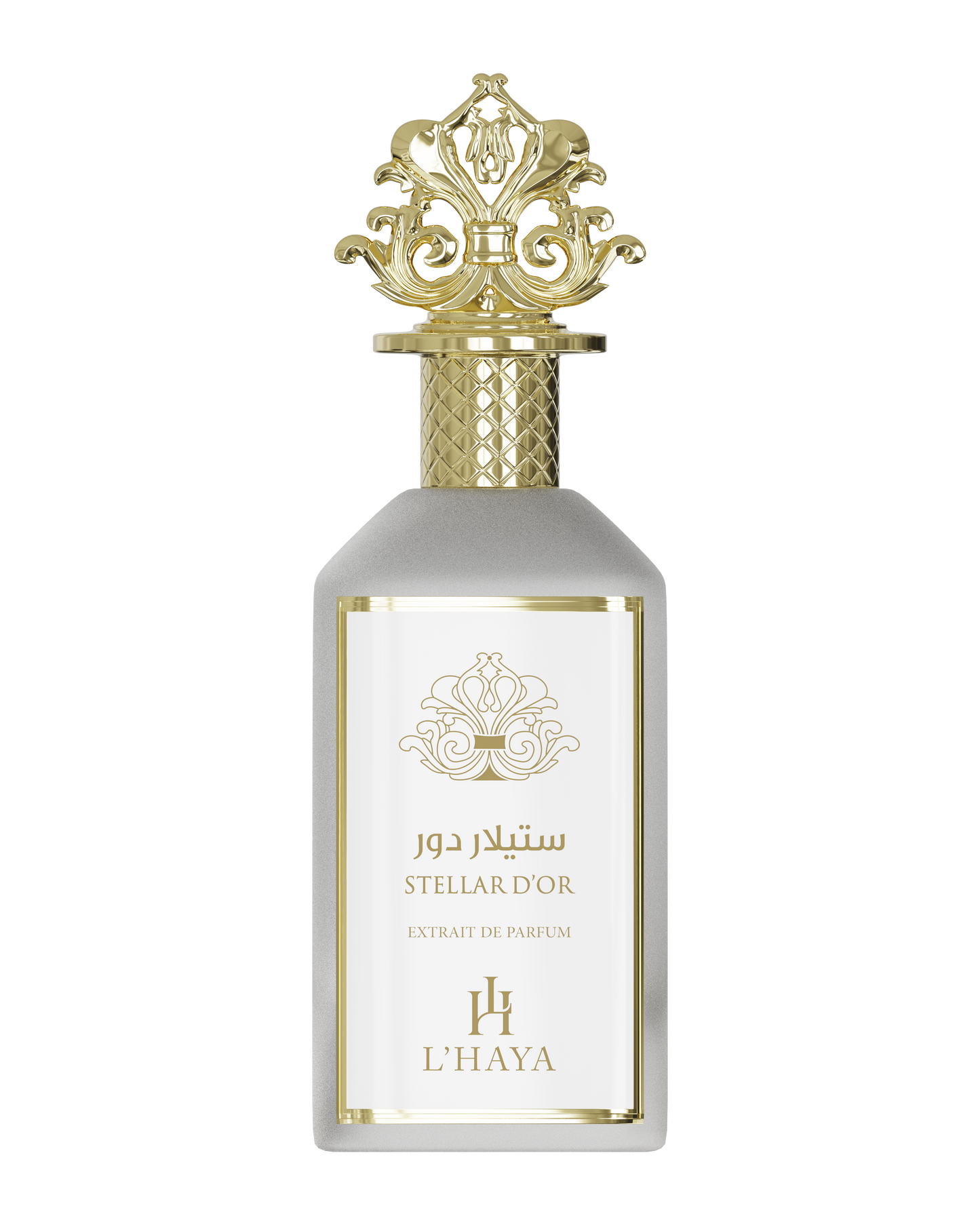 L'HAYA STELLA D’or Extrait de Parfum Luxury Fragrance 100ml 3.4 oz Gold Crown