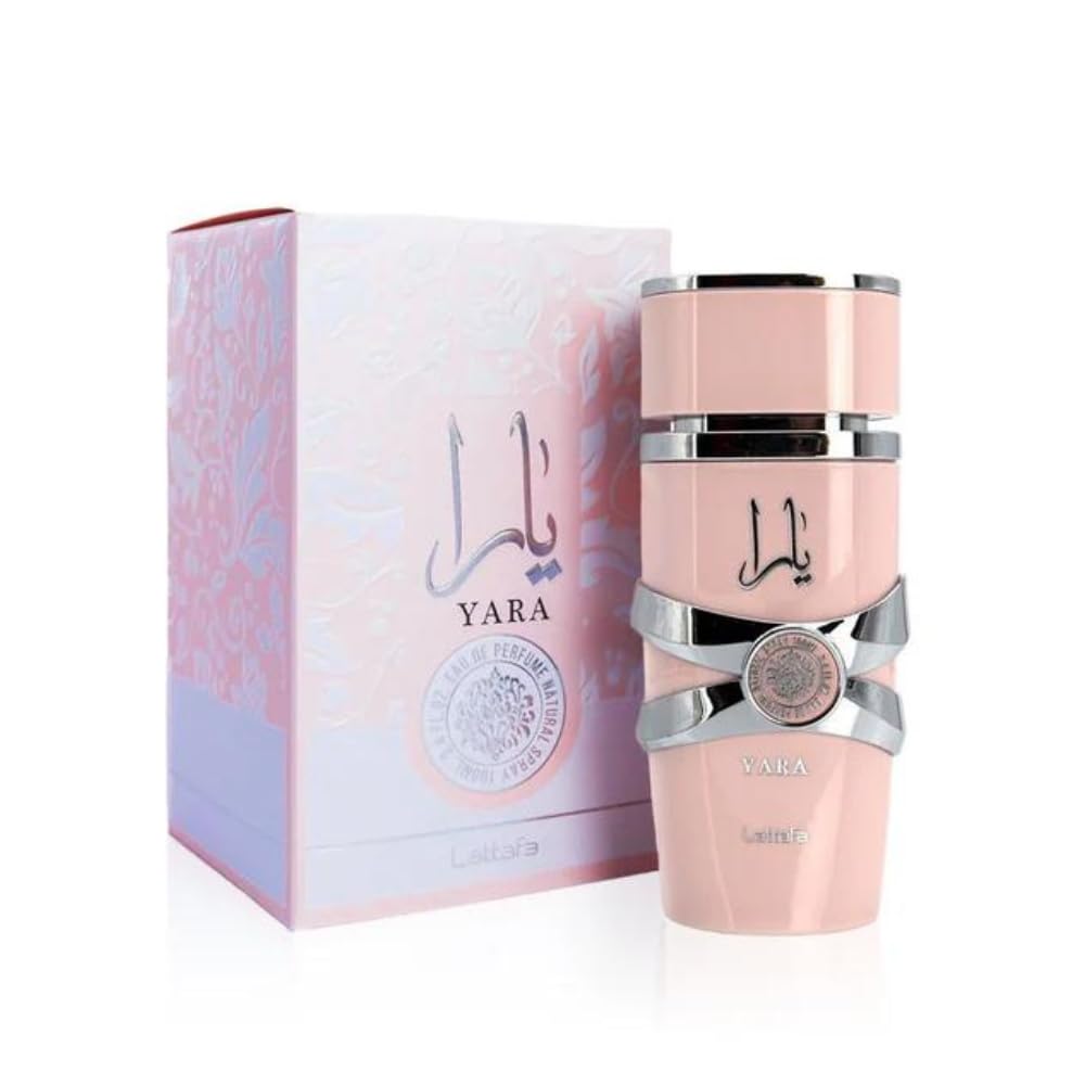 Lattafa Yara for Women Eau de Parfum Spray, 3.4 Oz