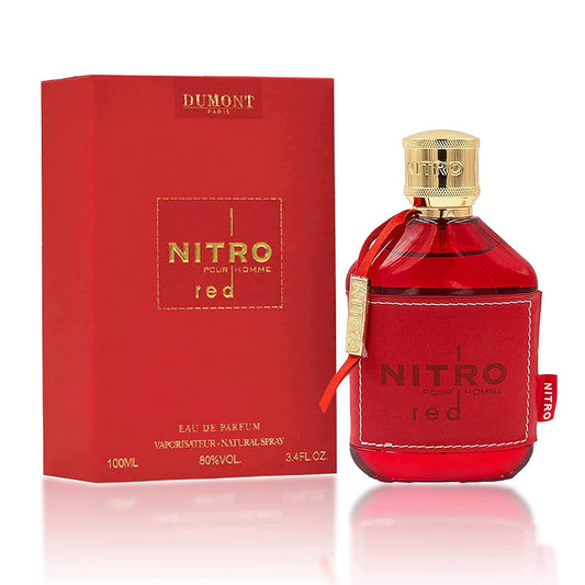 Dumont NITRO RED - 3.4oz - Eau De Parfum - Luxury Perfume for Men