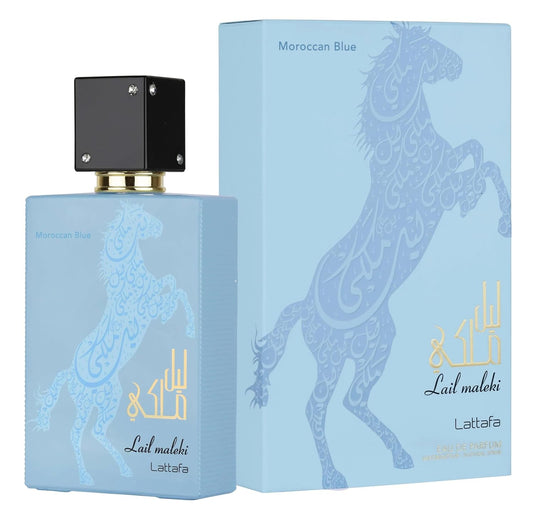Lattafa Lail Maleki Marroquí Azul