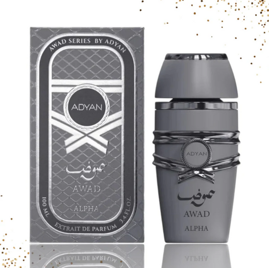 Awad Alpha By Adyan – 3.4 Oz Eau de Parfum