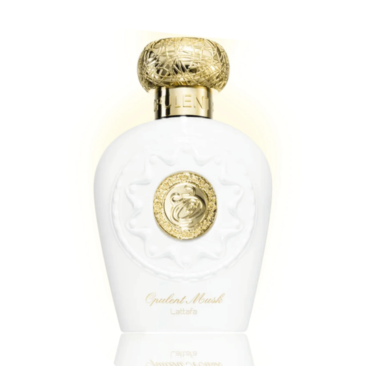 Almizcle opulento de Lattafa Eau De Parfum 3.4 Oz