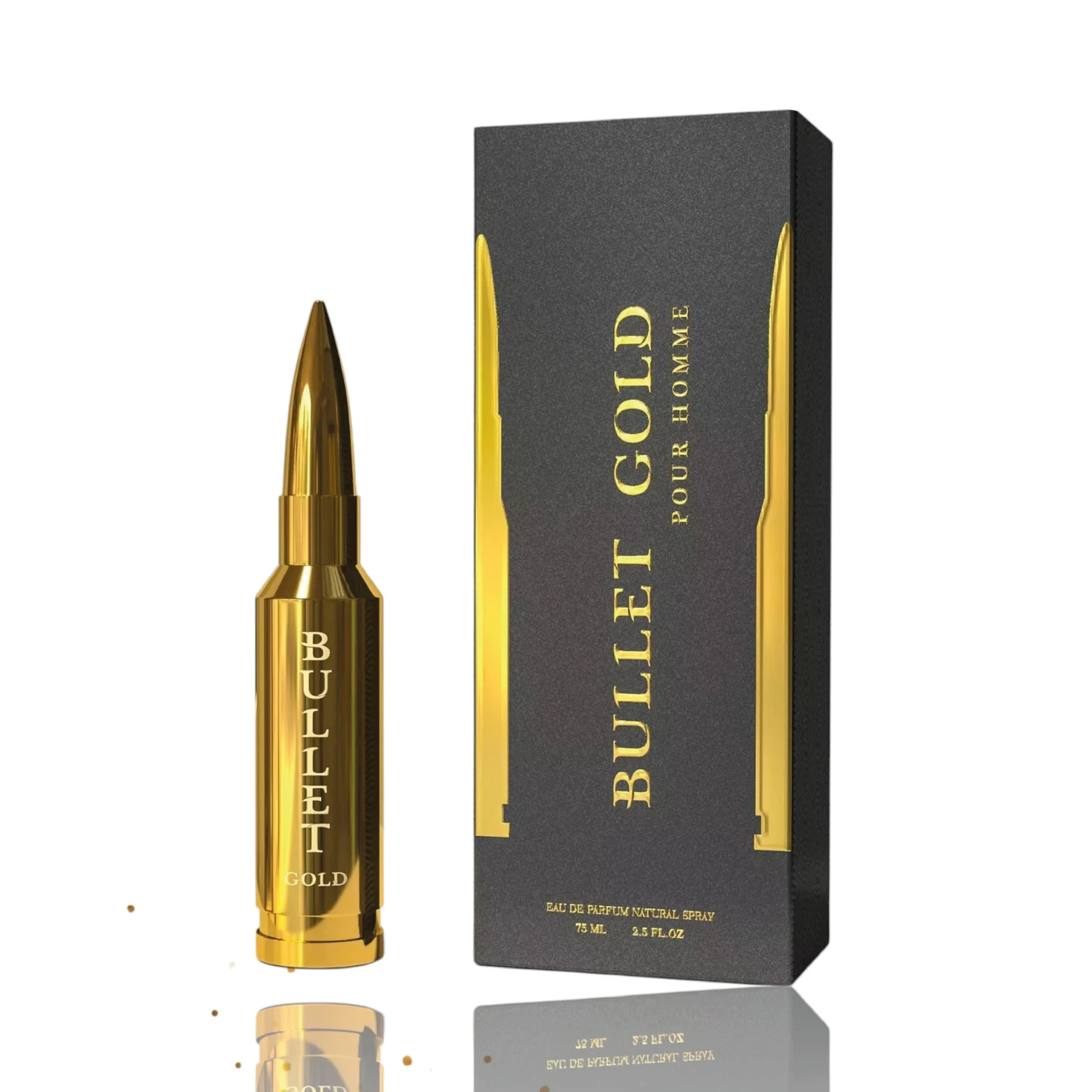 Bullet Gold Pour Homme Eau de Parfum 2.5 Oz