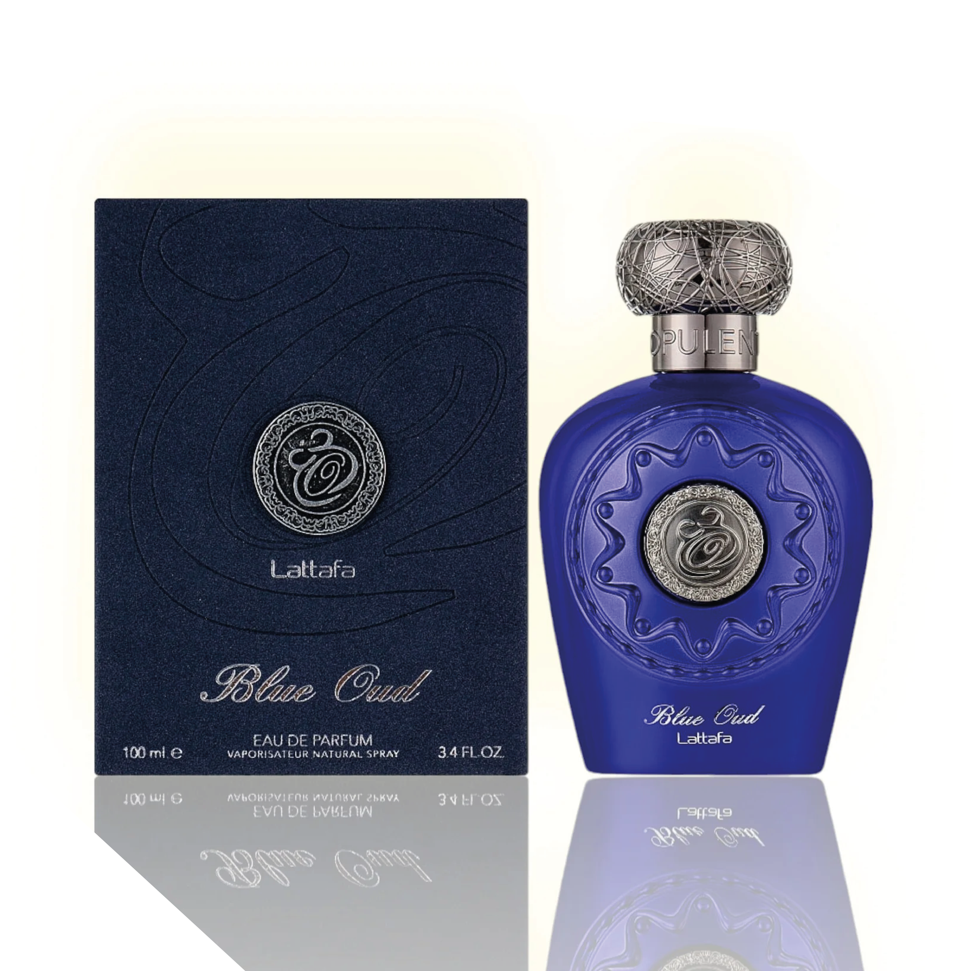 Blue Oud Opulent by Lattafa 3.4 oz
