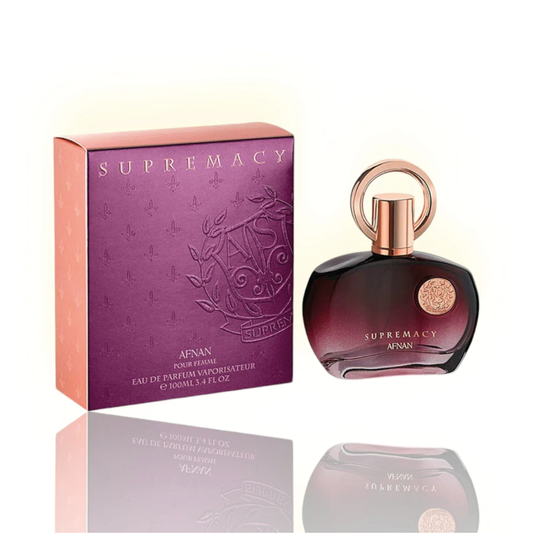 Afnan Supremacy Purple Eau de Parfum Spray 3.4 oz para mujer