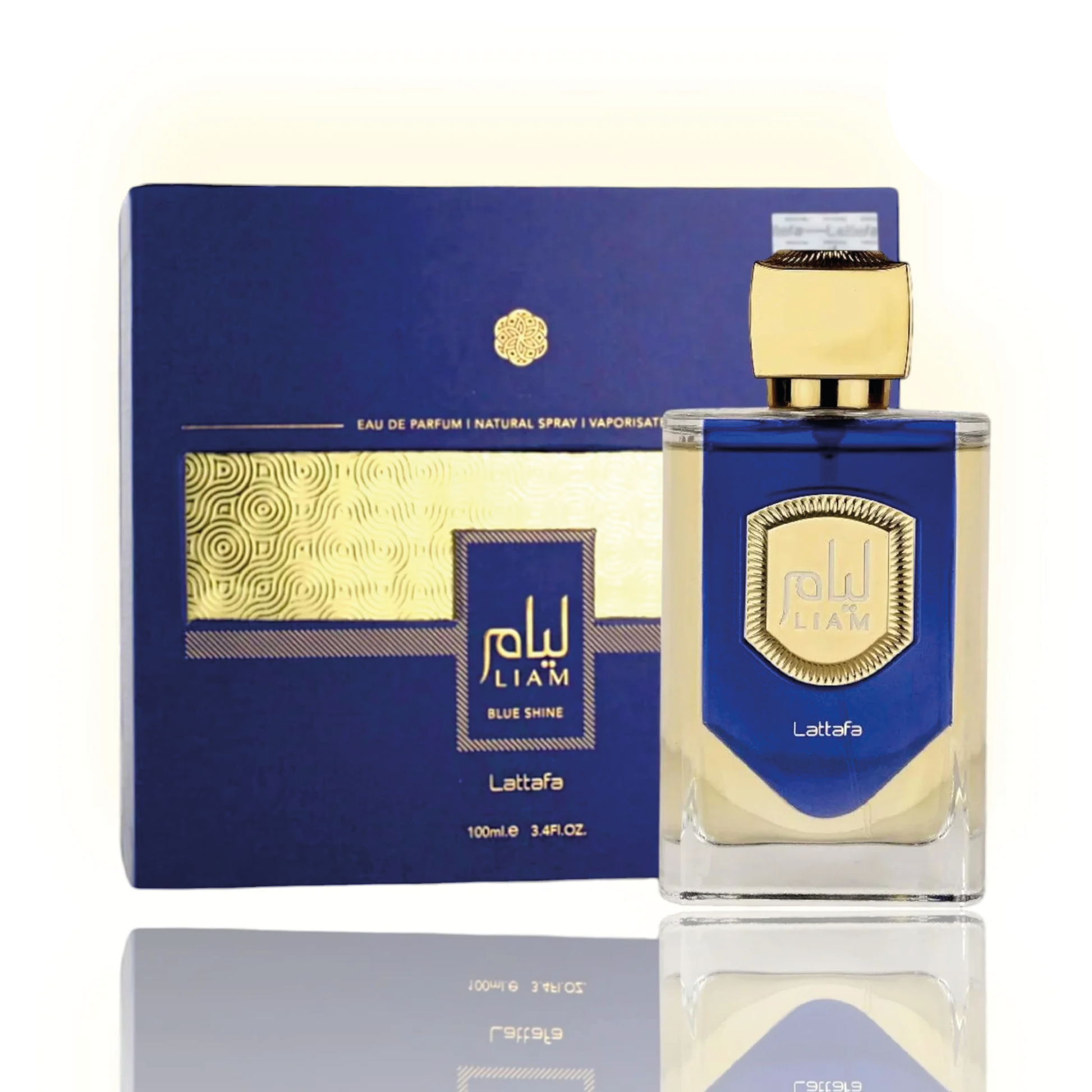 Liam Blue Shine By Lattafa 3.4 Oz