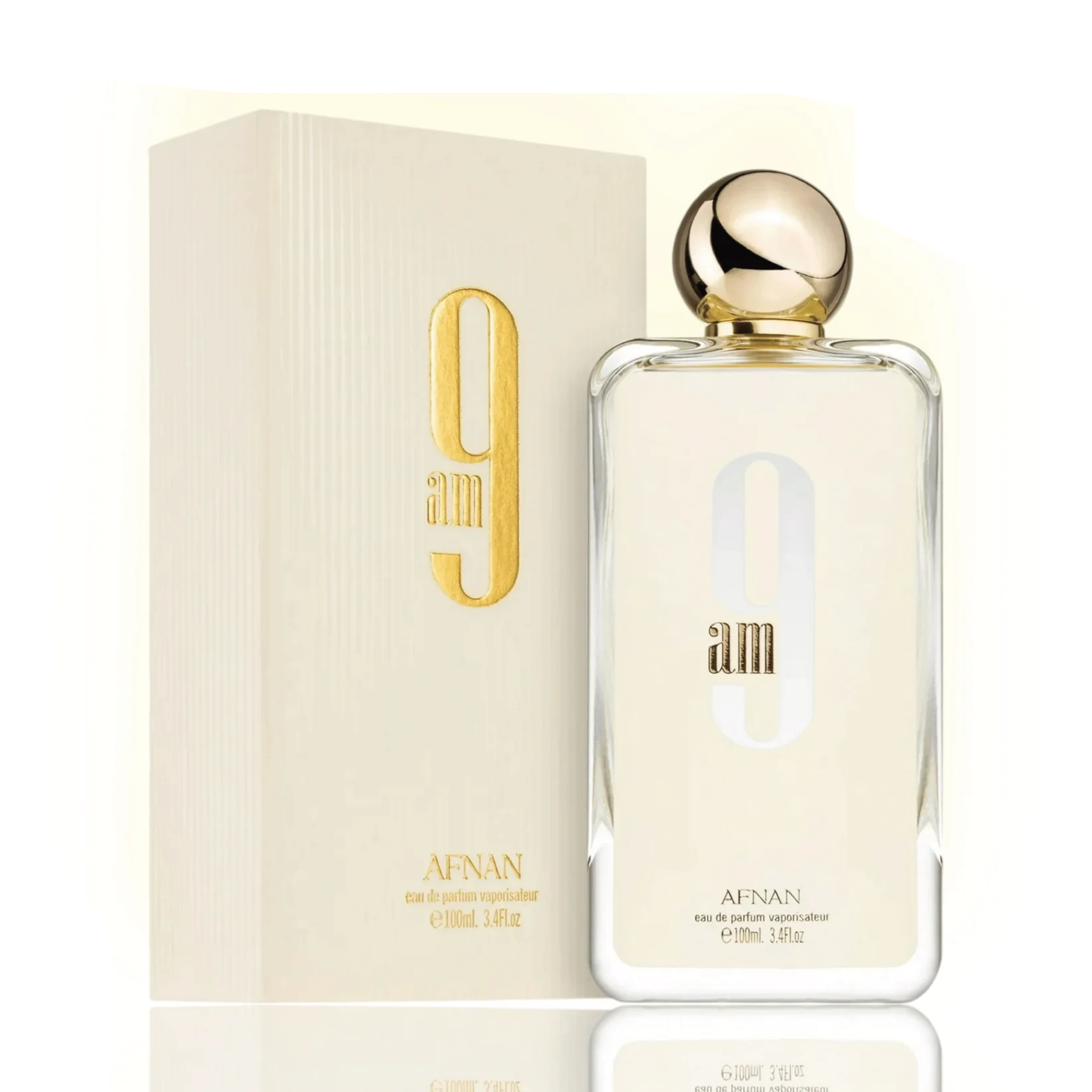Afnan 9am for Men Eau de Parfum Spray, 3.4 Ounce