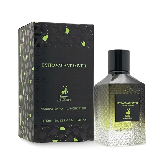 Maison Alhambra Extravagant Lover – Eau de Parfum Spray (Unisex, 100 ml / 3.4 fl oz)
