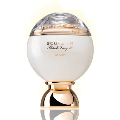 Afnan Souvenir Floral Bouquet para mujer Eau de Parfum Spray, 3.4 onzas