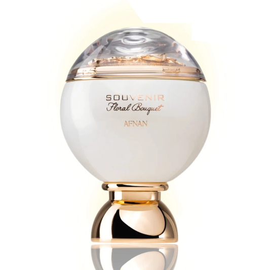 Afnan Souvenir Floral Bouquet para mujer Eau de Parfum Spray, 3.4 onzas