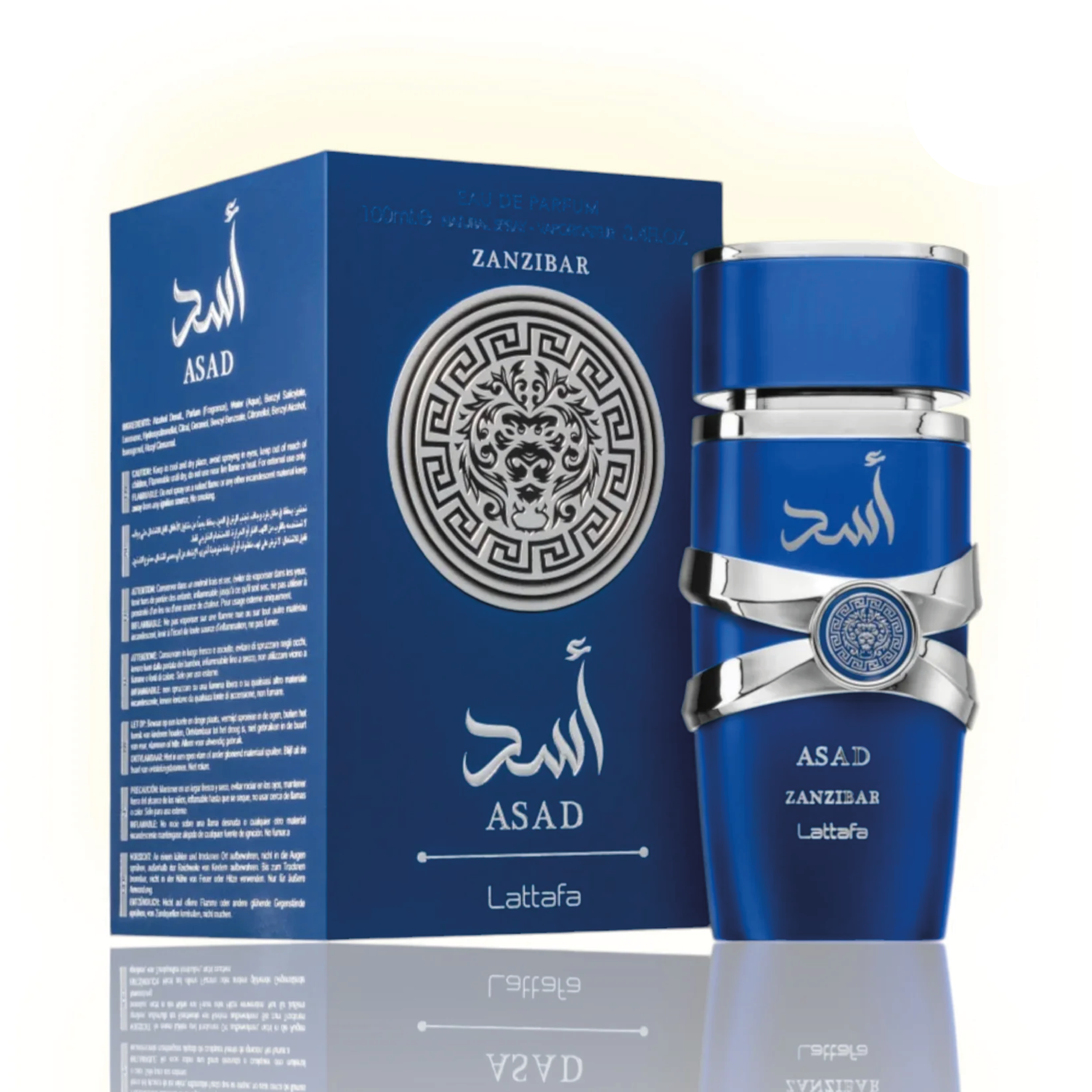 Lattafa Asad Zanzibar for Men Eau de Parfum Spray