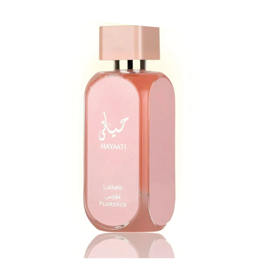 Hayaati Florence de Lattafa para mujer, 3.4 oz, Eau de Parfum