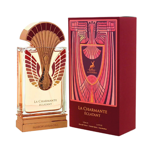 Maison Alhambra La Charmante Éclatant – Eau de Parfum (Unisex, 100 ml / 3.4 fl oz)