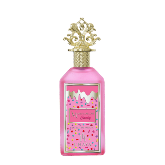 L'HAYA MARSHSMALLOW CANDY  Extrait Parfum Luxury Fragrance 100ml 3.4 oz Gold Crown
